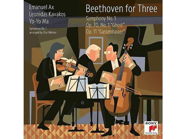 Ma,Yo-Yo/Ax,Emanuel/Kavakos,Leonidas - Beethoven for Three:Sinf 1/ Piano Trios Op.70 & 11 - (CD)