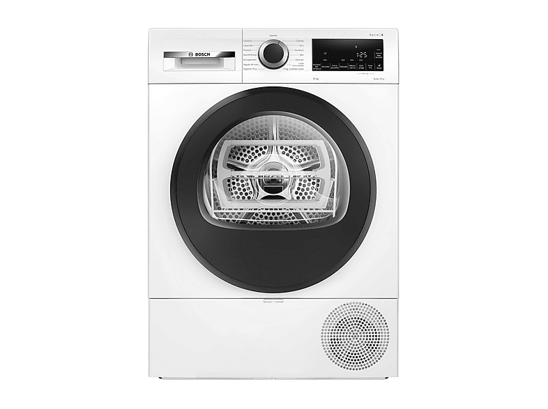 Bosch Wqg233D0Ii Asciugatrice, 8 Kg, 61,3 Cm, Classe C