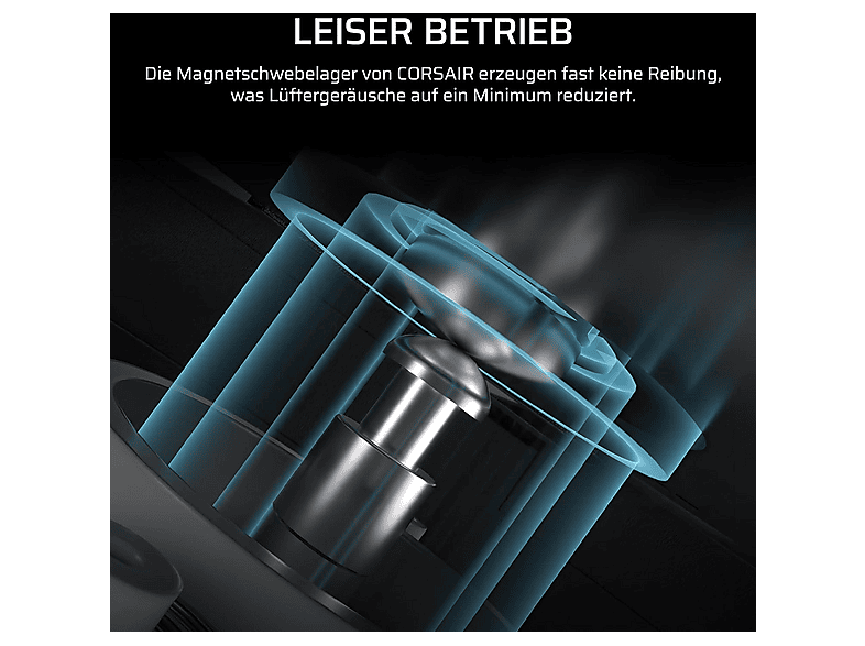 Thumbnail - CORSAIR CO-9050188-WW RS120 Single Pack Gehäuselüfter