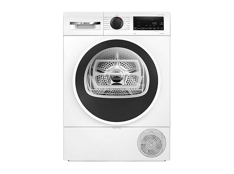 Bosch Wqg243D5It Asciugatrice, 9 Kg, 61,3 Cm, Classe C
