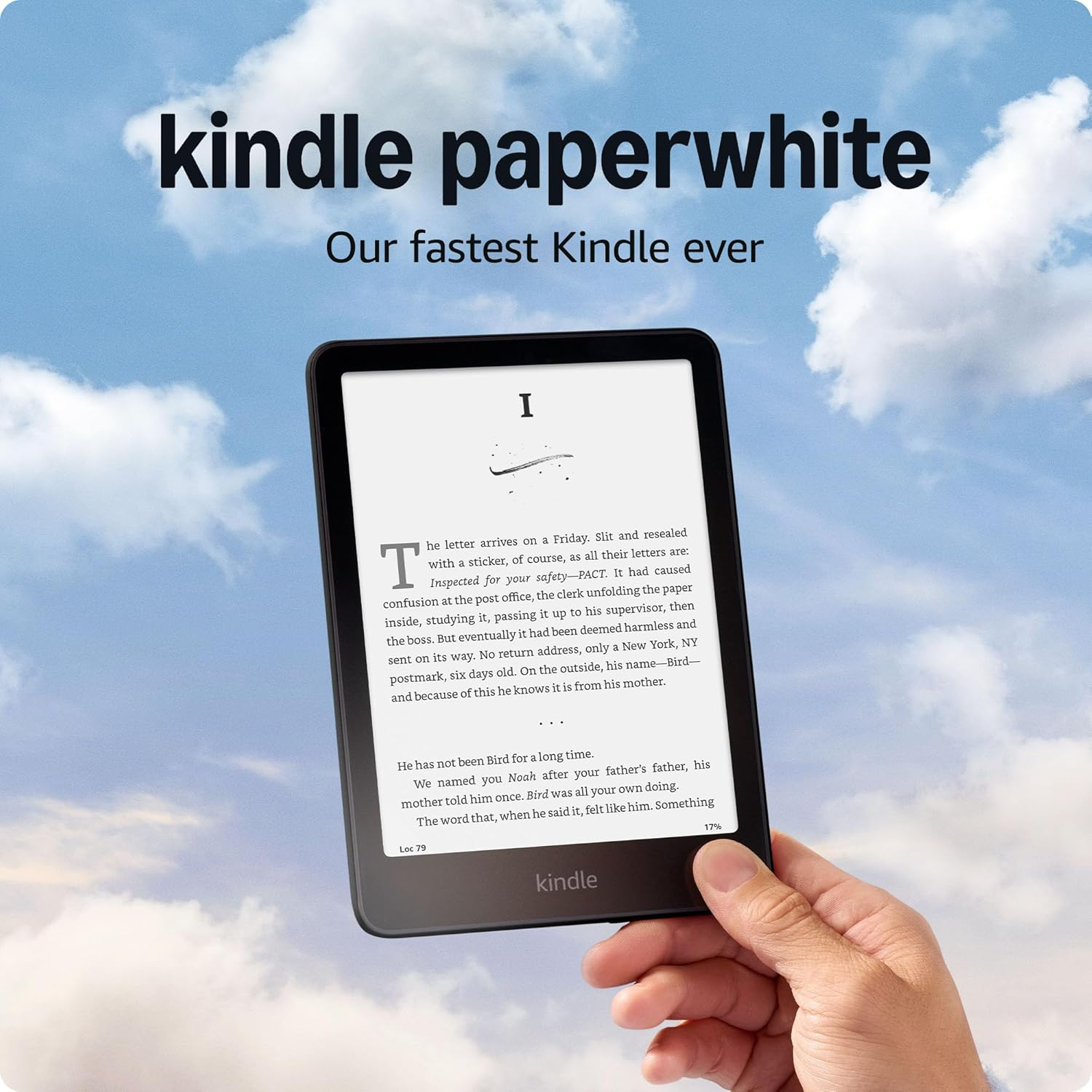 AMAZON Kindle Touch Paperwhite (2024) 16 GB E-Book Reader Schwarz