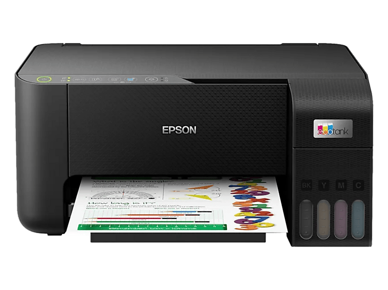 Epson EcoTank ET-2814, Color, WiFi, Tinta recargable, Hasta 3 años de incluida, Negro