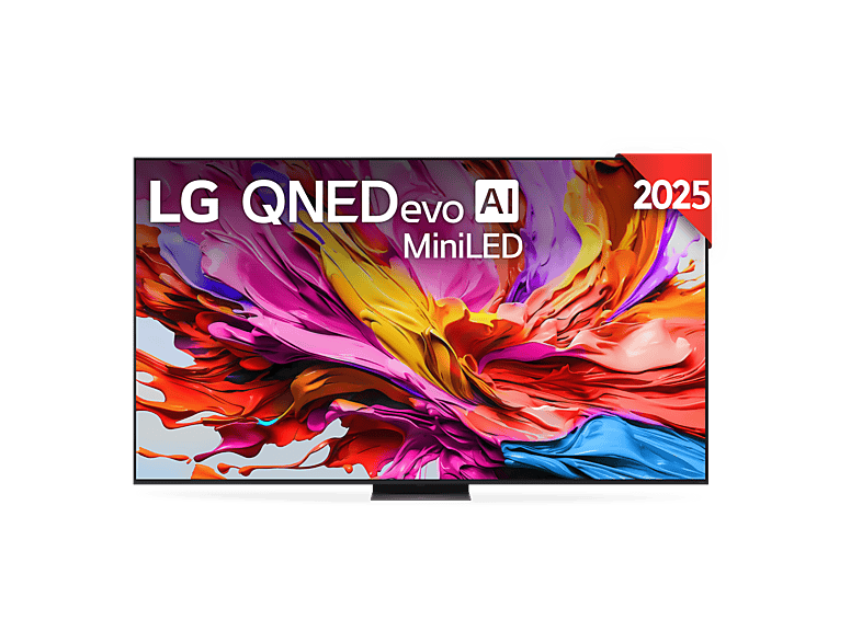 TV QNED 100" - LG 100QNED86A6, UHD 4K, Procesador Inteligente α8 AI Processor 4K Gen2, Smart TV, DVB-T2 (H.265), Charcoal Black