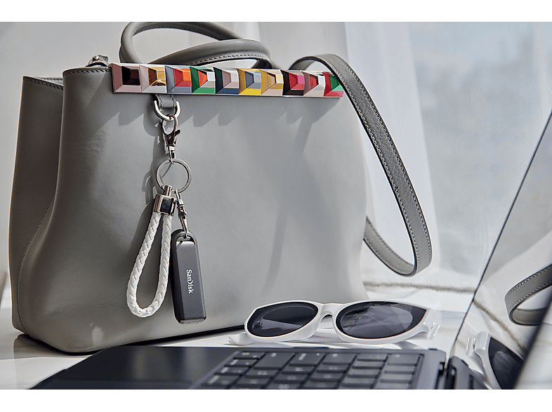 Thumbnail - SANDISK Extreme PRO® USB-C™ Flash-Laufwerk, 2 TB, 1000 MB/s, Schwarz