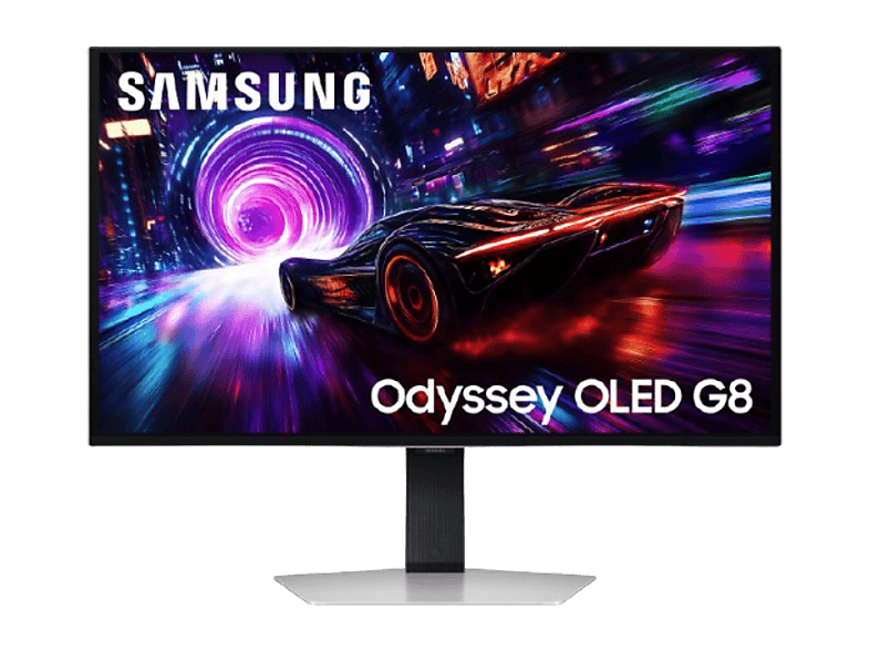Samsung LS27FG812SUXEN, 27  OLED 4K, 240 Hz, 0.03 ms, FreeSync Premium Pro, Altura ajustable, Plata