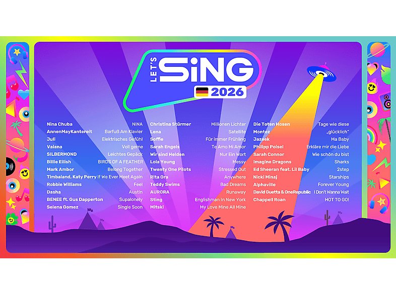 Let's Sing 2026 German Version - PlayStation 5 [Blu-ray] — Foto 2 von 5