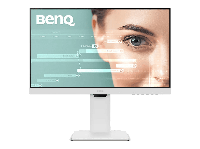 Monitor - BenQ GW2486TC, 23.8", Full-HD, 5 ms, 100 Hz, USB tipo C, DisplayPort, Eye-Care, Blanco