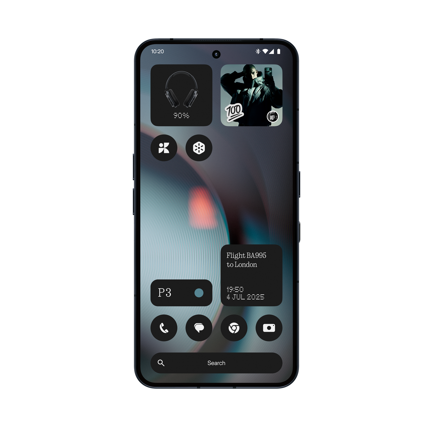 Móvil | Nothing Phone 3, Negro, 512GB, 16 GB, 6.67