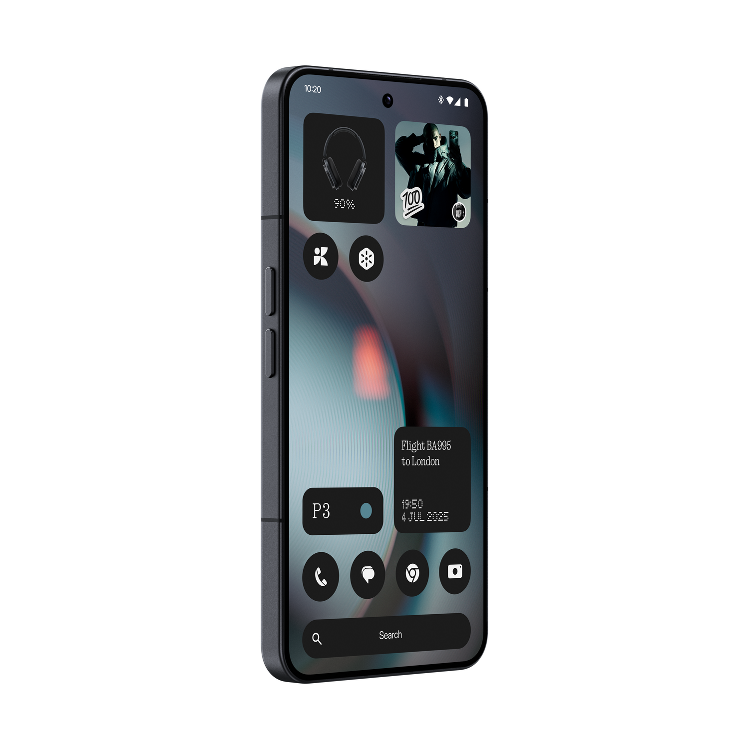 Móvil | Nothing Phone 3, Negro, 512GB, 16 GB, 6.67