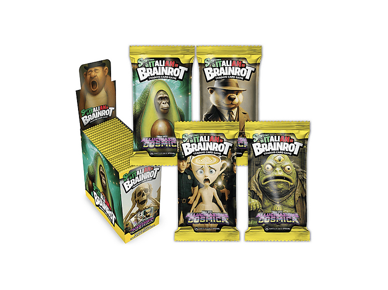 Carte Da Gioco Skifidol Brainrot Allucin. Cosmica