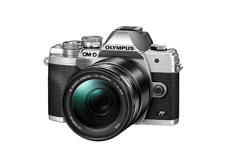 Fotocamera Mirrorless Olympus E-M10 Mark IV + M.zuiko 14-150Mm F4‐5.6 II, Grigio