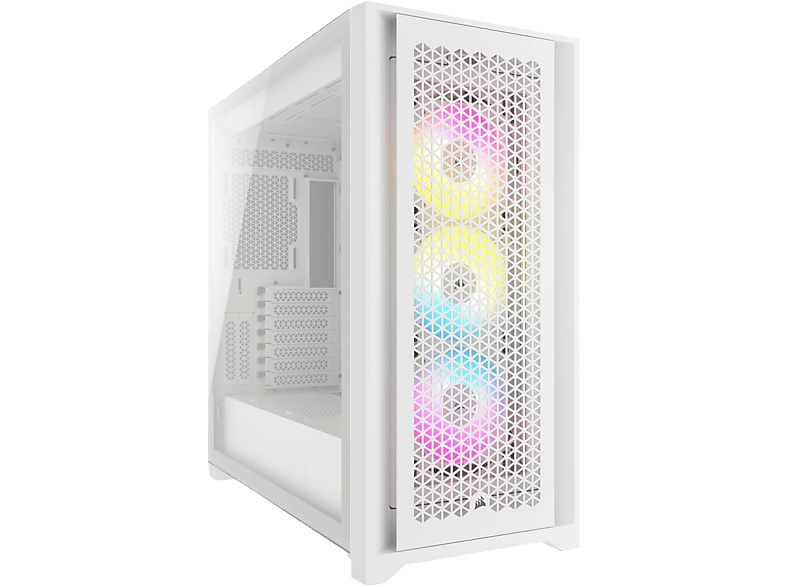 CORSAIR CC-9011308-WW FRAME 5000D RS Midi-Tower PC Gehäuse, Weiß; PC-Gehäuse