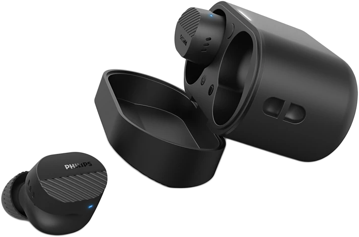 PHILIPS TAT5000BK/00 ANC, TWS, zajszűrős vezeték nélküli fülhallgató mikrofonnal, fekete