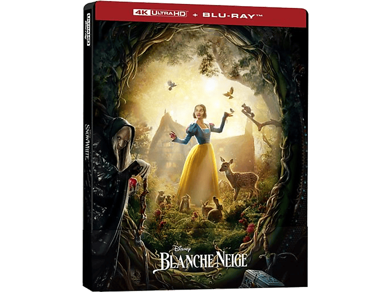 Snow White 2025 Limited Edition Steelbook 4K Ultra HD Blu-ray