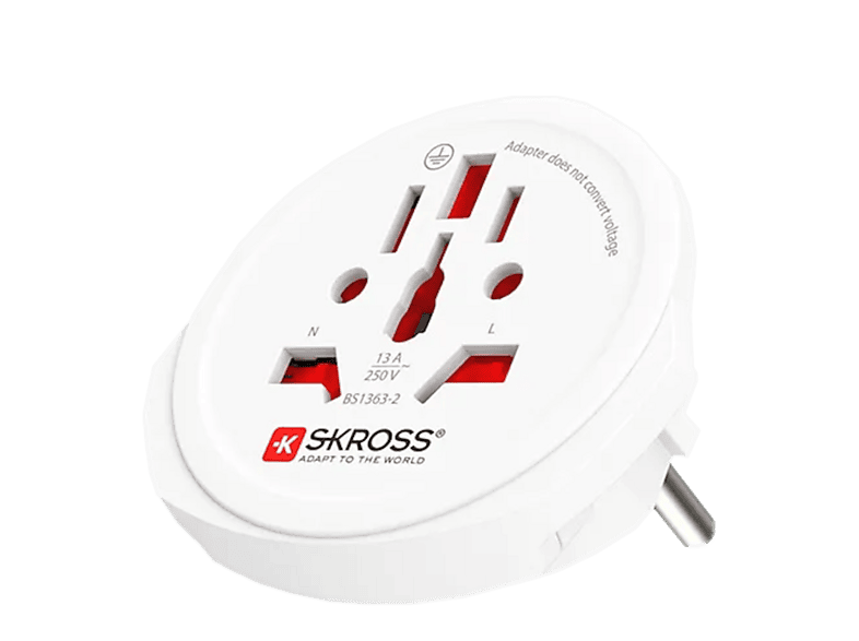 SKROSS Country World to Europe Reiseadapter