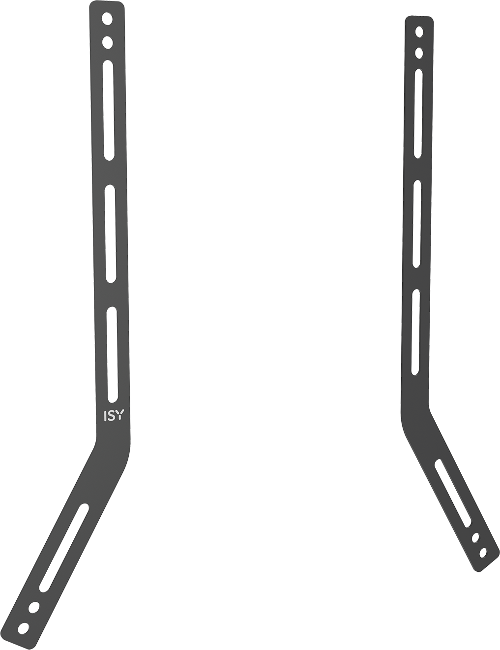 ISY ITV-500 Állítható magasságú univerzális soundbar tartó, fekete