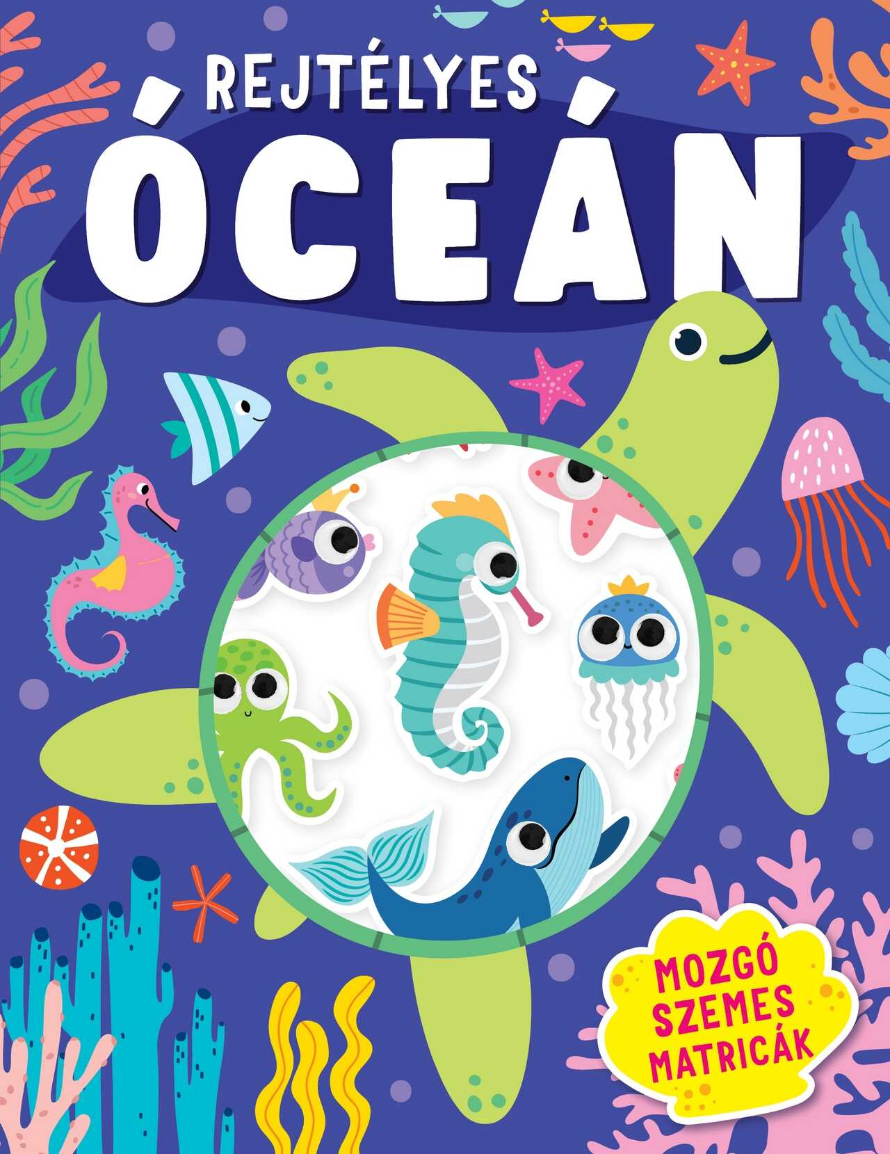 Kreatív Kiadó, Marosvásárhely - Rejtélyes óceán Mozgó szemes matricák