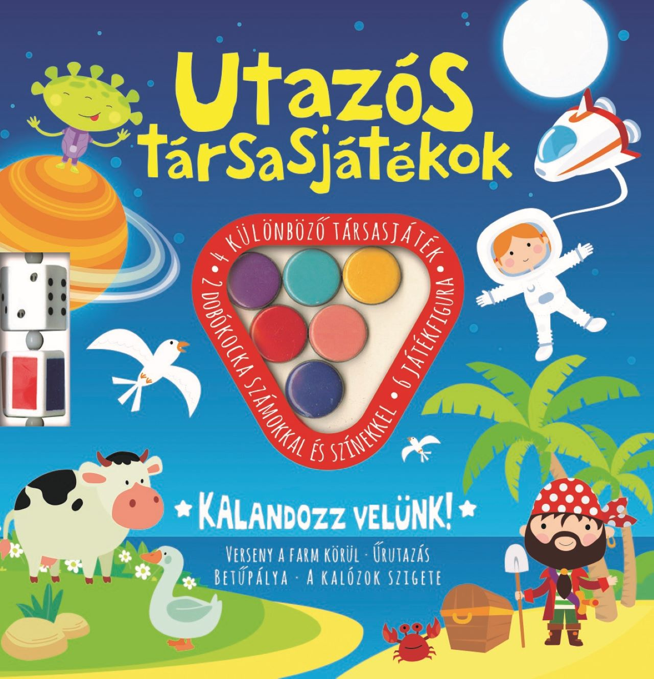 Napraforgó Könyvkiadó - Utazós társasjátékok Kalandozz velünk!