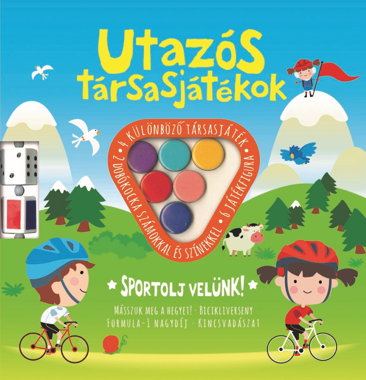 Napraforgó Könyvkiadó - Utazós társasjátékok Sportolj velünk!