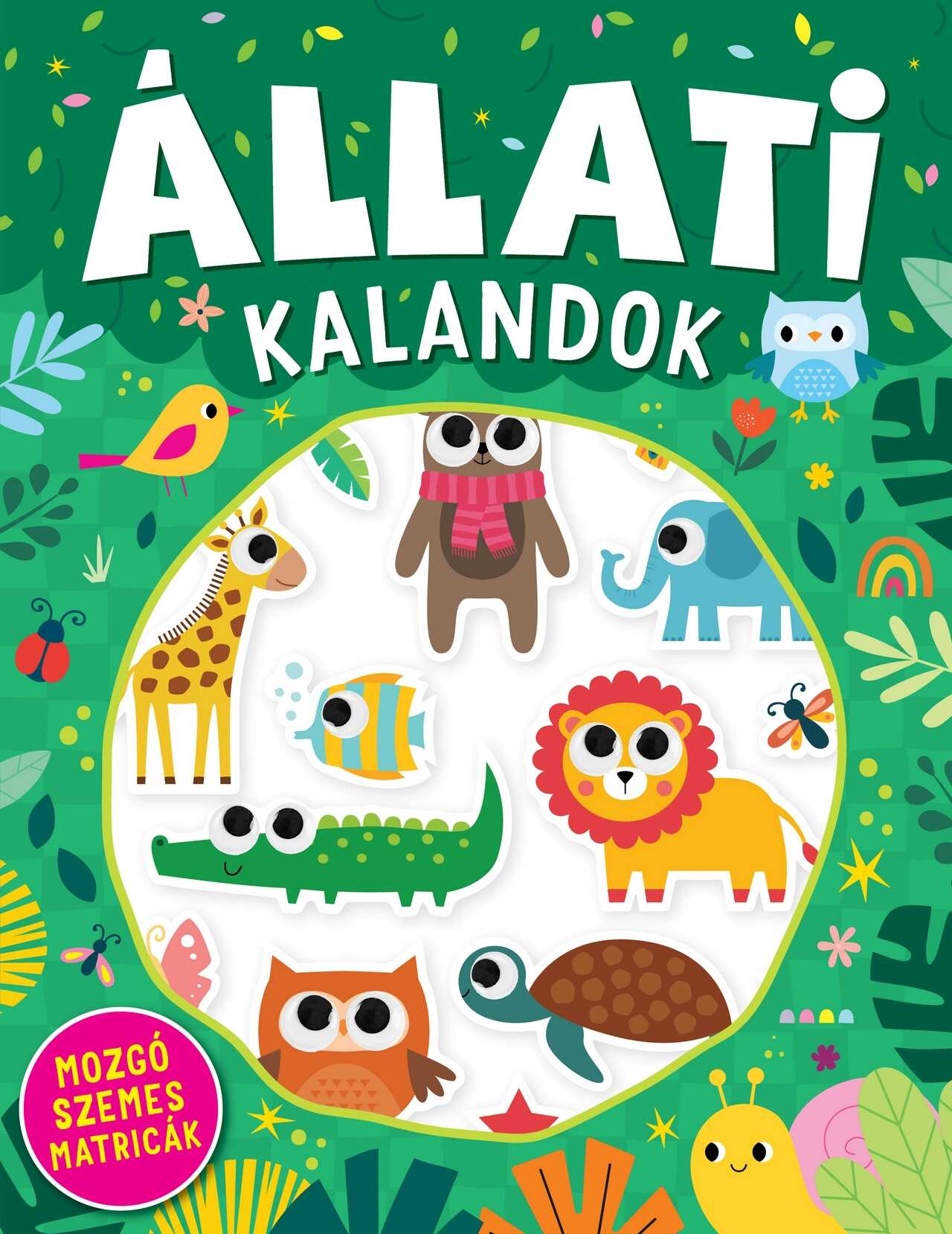 Kreatív Kiadó, Marosvásárhely - Állati kalandok Mozgó szemes matricák