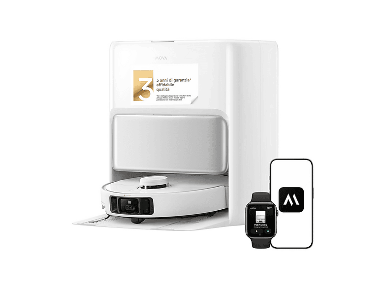 Mova P50Vim PRO Ultra aspirapolvere robot, 700 W