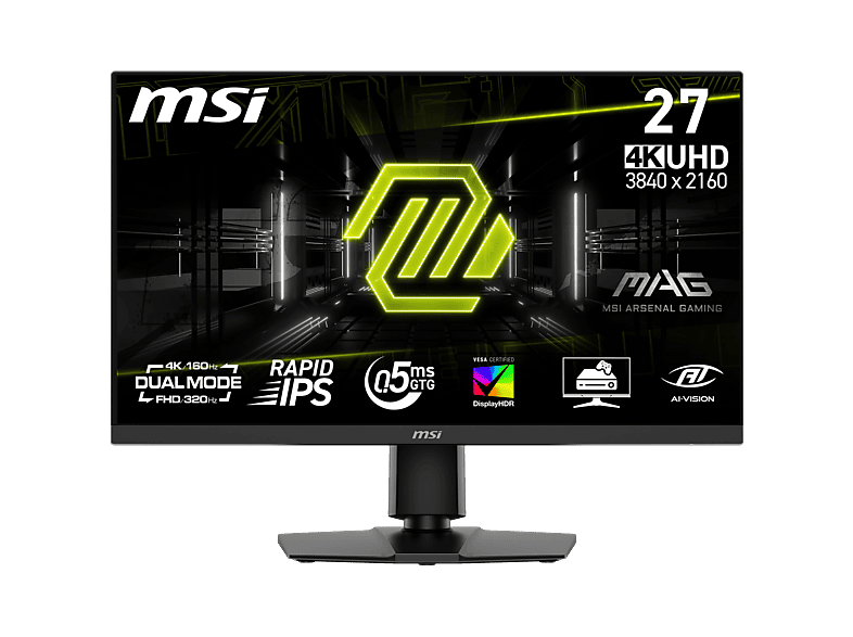 MSI Gaming Monitor Mag 272urdf E16 - 27 Inch Ultra Hd 4k Ips (in-plane Switching)