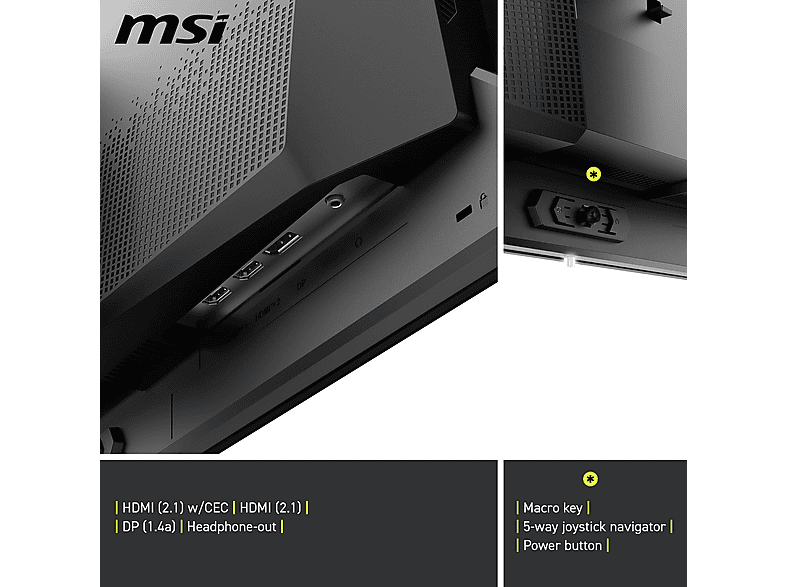 MSI MAG 271QP QD-OLED X24 | 26.5 inch - WQHD - OLED (Organic Light