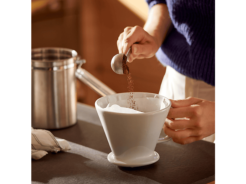 TCHIBO Kaffee Filtertüten Gr. 4 Kaffeefiltertüte Weiß