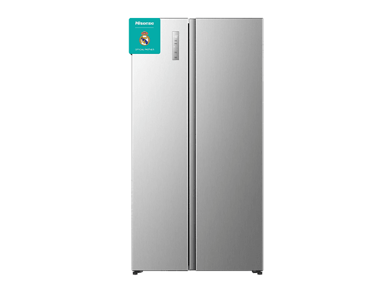 Hisense RS3P538NAIE, No Frost, 178.6 cm, 527 L, Kitchen Fit, Ventilación inferior, Inoxidable