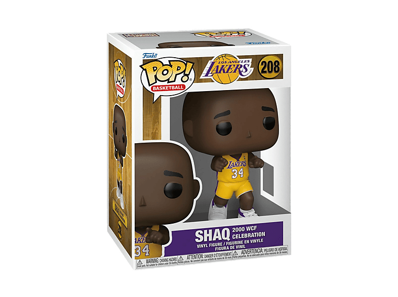 Figurka FUNKO POP NBA: Lakers - 208 Shaq (2000 WCF Celebration) Wielokolorowy