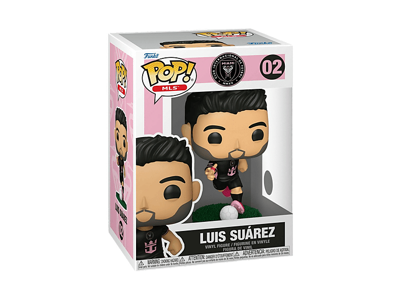 Figurka FUNKO POP MLS: Inter Miami - 02 Luis Suarez (away) Wielokolorowy