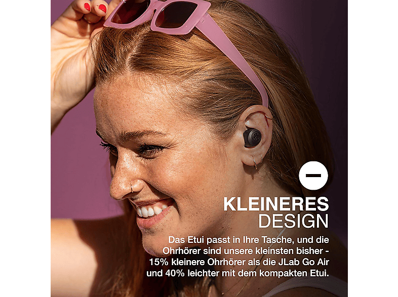 Thumbnail - JLAB Go Air Pop+ True Wireless, In-ear Kopfhörer Bluetooth Lilac