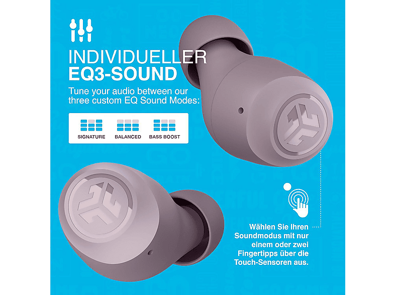 Thumbnail - JLAB Go Air Pop+ True Wireless, In-ear Kopfhörer Bluetooth Lilac