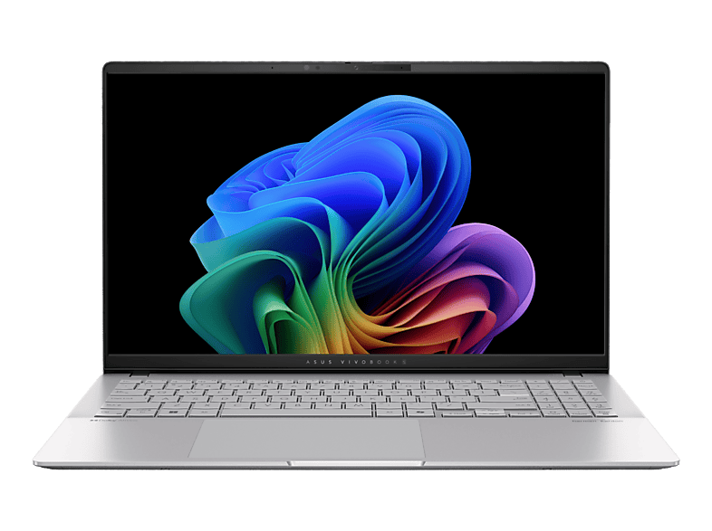 Portátil - ASUS Vivobook S 15 OLED S5507QA-MA006W Copilot+ PC, 15.6 " QHD+, Snapdragon X Elite X1E-78-100 45 TOPS, 16GB RAM, 1TB SSD, Adreno™ GPU, W11