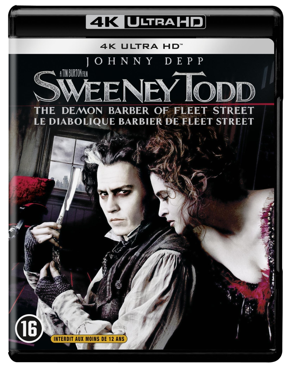 Warner Bros. Entertainment Ned Sweeney Todd - The Demon Barber Of Fleet Street 4k Ultra Hd Blu-ray