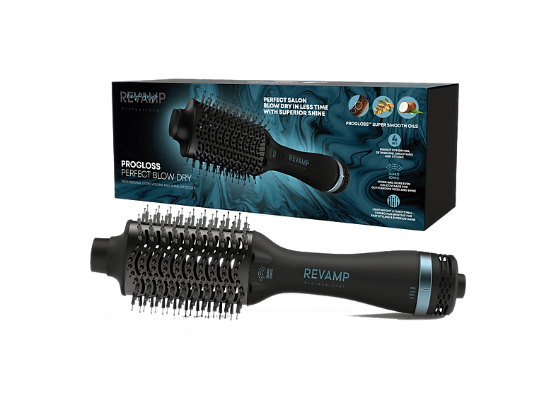 Szczotka do stylizacjI REVAMP Progloss Perfect Blow Dry Volume & Shine DR -2000 Czarny