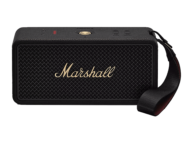 Marshall Middleton II, Bluetooth, 30 h Autonomía, Micrófono integrado, IP67, Black and Brass