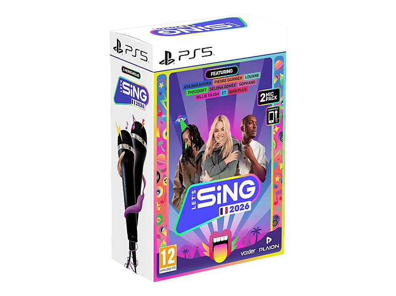 Let's Sing 2026 French Version (+2 Mics) - PlayStation 5 [Französisch]