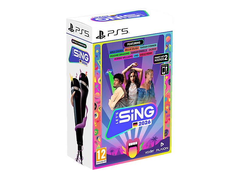 Let's Sing 2026 German Version (+2 Mics) - PlayStation 5 [Deutsch]