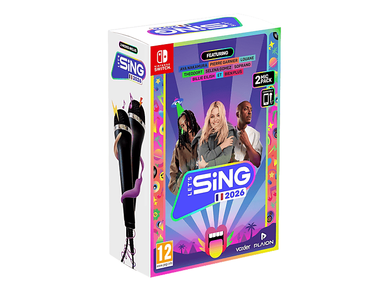 Let's Sing 2026 French Version (+2 Mics) - Nintendo Switch [Französisch]