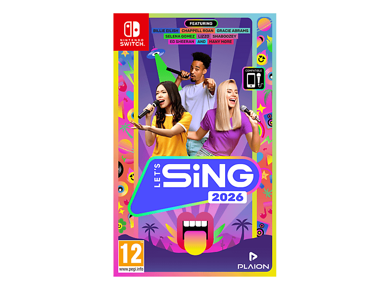 Let's Sing 2026 International Version - Nintendo Switch [Englisch, Französisch, Italienisch]