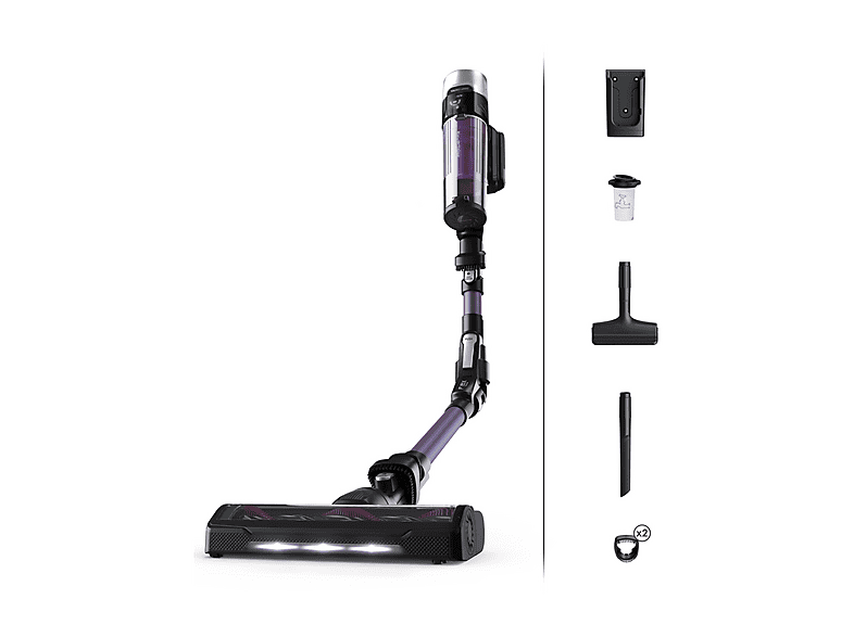 Rowenta X-Force 9.60 Rh2039 scopa elettrica senza filo, Senza sacco, 250 W Scopa Ricaricabile