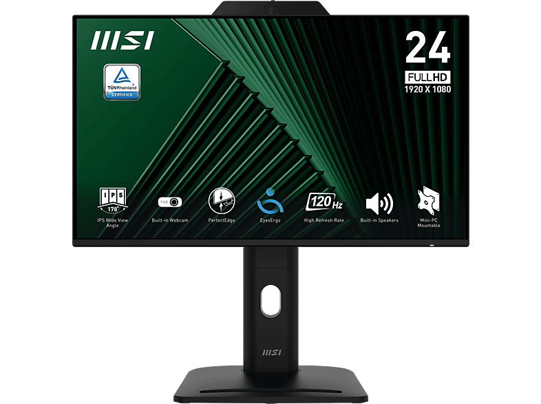 MSI Pro Mp242pmg - 23.8 Inch 1920 X 1080 (full Hd) Ips-paneel In Hoogte Verstelbaar