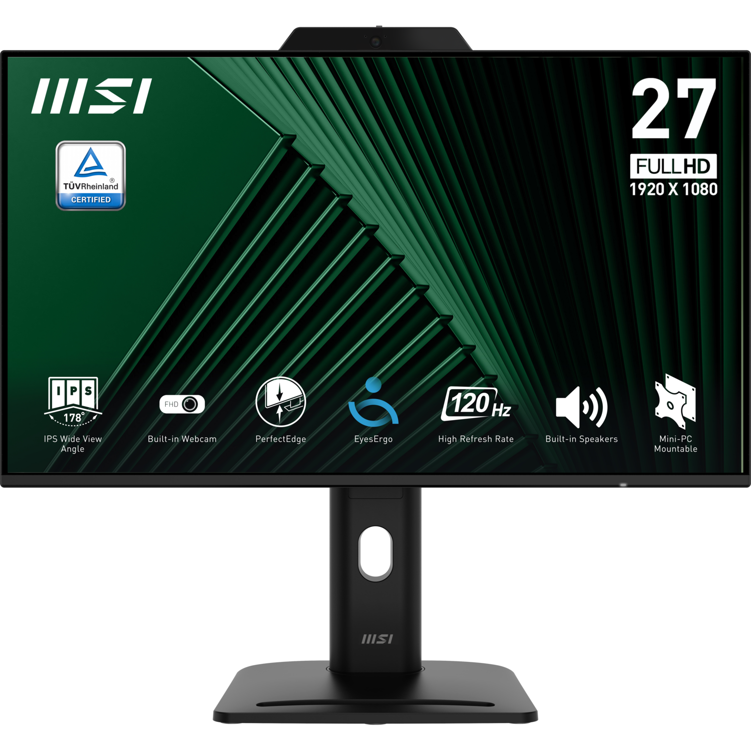 Msi Pro Mp272pmg - 27 Inch 1920 X 1080 (full Hd) Ips-paneel In Hoogte Verstelbaar