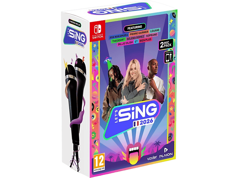 Let's Sing 2026 + 2 Microfoons