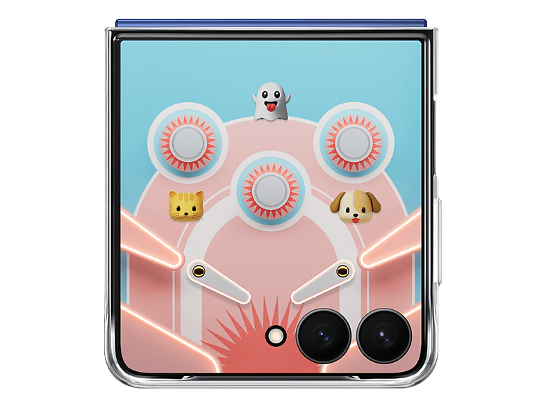 SAMSUNG Flipsuit Case, Backcover, Samsung, Galaxy Z Flip7, Transparent