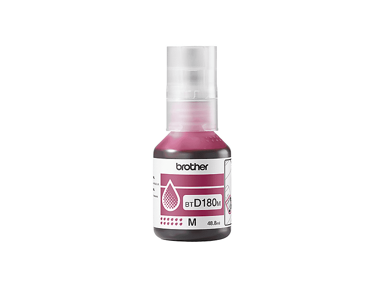 Flacone di inchiostro BROTHER BTD180 Magenta