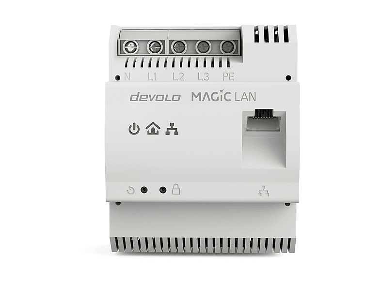 DEVOLO Magic 2 LAN DINrail, G.hn, RJ-45, Powerline-Adapter, 2400 Mbit/s
