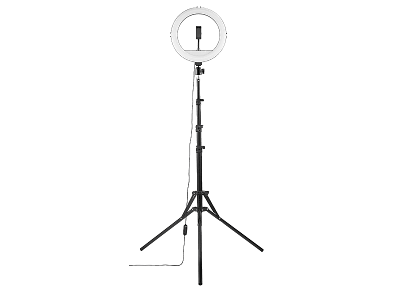 Lampa pierścieniowa HAMA SpotLight Steady 120 III Czarno-biały