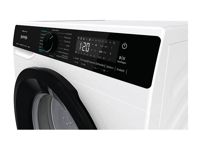 Gorenje W1D2PA964ADW/AT G600 Waschtrockner (9 kg / 6 kg, 1400 U/Min., freistehend, Weiß) — Foto 3 von 5